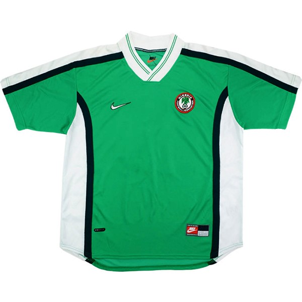 Camiseta Nigeria 1ª Retro 1998 Verde